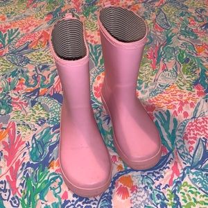 Sweet Honey - Pink Rain Boots - Size 13